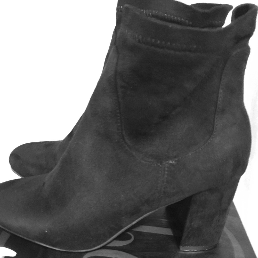 Black sock boots